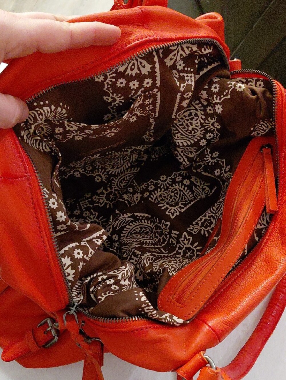 Free People Large Emerson In Red Clay - Picture 5 of 14